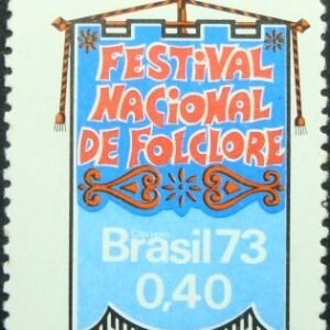 Selo postal COMEMORATIVO do BRASIL de 1973 - C 798 M