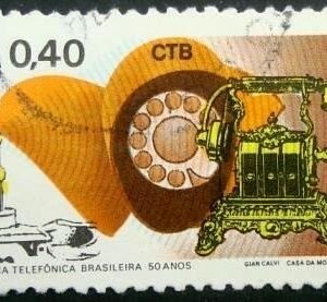 Selo postal COMEMORATIVO do BRASIL de 1973 - C 817 U