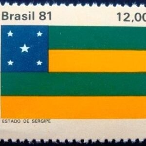 Selo postal do Brasil de 1981 Sergipe N