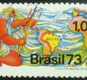 Selo postal COMEMORATIVO do BRASIL de 1972 - C 779 M