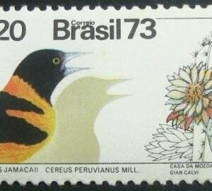 Selo postal do Brasil de 1973 Jamacuru