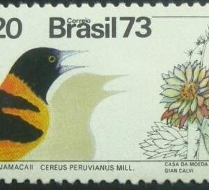Selo postal do Brasil de 1973 Jamacuru - C 782 N