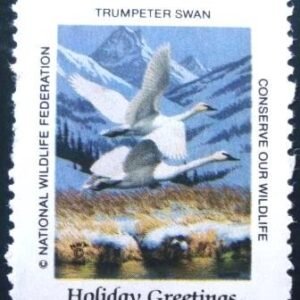 Selo postal Cinderela de 1999 Trumpeter Swan N