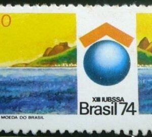 Selo postal Comemorativo do Brasil de 1974 - C 856 M