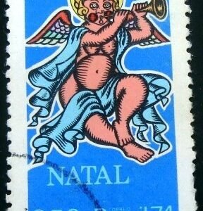 Selo postal Comemorativo do Brasil de 1974 - C 868 U