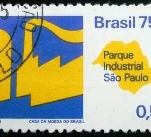 Selo postal Comemorativo do Brasil de 1975 - C 873 N1D