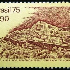 Selo postal Comemorativo do Brasil de 1975 - C 879 M