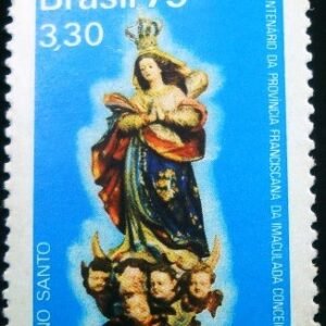 Selo postal Comemorativo do Brasil de 1975 - C 898 N