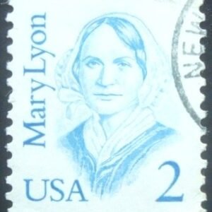 Selo postal dos Estados Unidos de 1987 Mary Lyon
