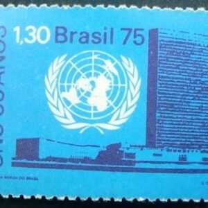 Selo postal Comemorativo do Brasil de 1975 - C 920 N