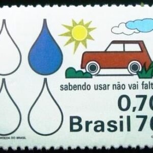 Selo Postal Comemorativo do Brasil de 1975 - C 922 N