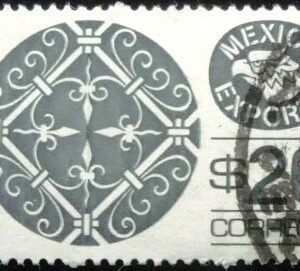 Selo postal do México de 1978 Wrought Iron