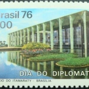Selo Postal Comemorativo do Brasil de 1975 - C 930 U