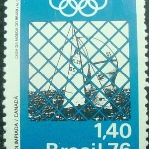 Selo Postal Comemorativo do Brasil de 1976 - C 934 N