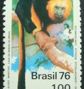 Selo Postal Comemorativo do Brasil de 1976 - C 936 M
