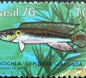 Selo Postal Comemorativo do Brasil de 1976 - C 942 M