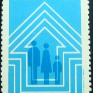 Selo Postal Comemorativo do Brasil de 1976 - C 952 M