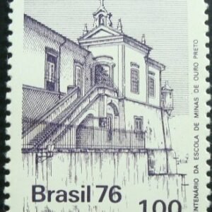 Selo Postal Comemorativo do Brasil de 1976 - C 956 M