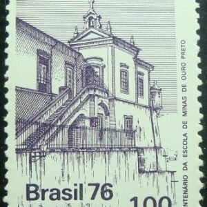 Selo Postal Comemorativo do Brasil de 1976 - C 957 N