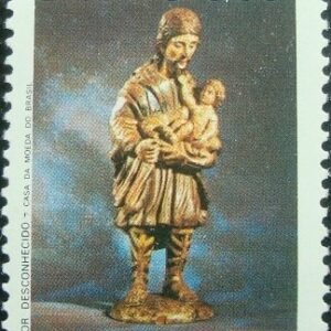 Selo Postal Comemorativo do Brasil de 1976 - C 965 M