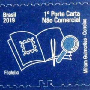 Selo postal do Brasil de 2019 Filatelia