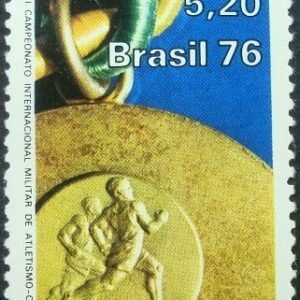 Selo Postal Comemorativo do Brasil de 1976 - C 951 N