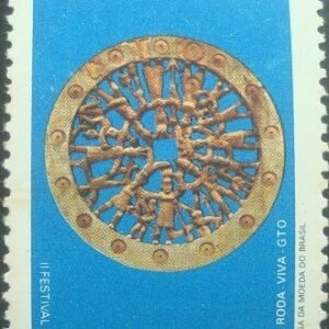 Selo Postal Comemorativo do Brasil de 1977 - C 972 N