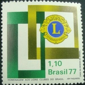 Selo Postal Comemorativo do Brasil de 1977 - C 978 N