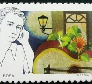 Selo postal do Brasil de 1977 Noel Rosa - C 981 N
