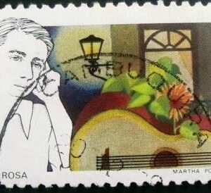 Selo postal do Brasil de 1977 Noel Rosa - C 981 U
