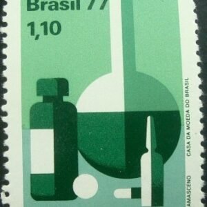 Selo Postal Comemorativo do Brasil de 1977 - C 983 M