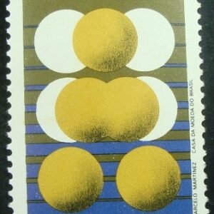 Selo postal do Brasil de 1977 Sistema Celular