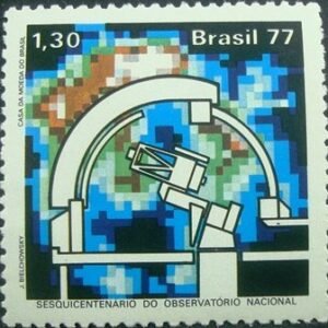 Selo Postal Comemorativo do Brasil de 1977 - C 1008 M
