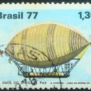 Selo Postal Comemorativo do Brasil de 1977 - C 1010 U