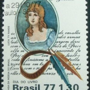 Selo Postal Comemorativo do Brasil de 1977 - C 1011 MCC