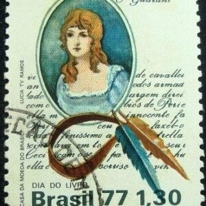 Selo Postal Comemorativo do Brasil de 1977 - C 1011 N1D
