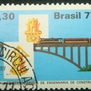 Selo Postal Comemorativo do Brasil de 1977 - C 1022 N1D