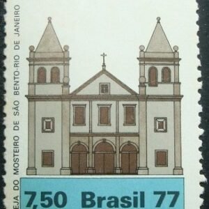 Selo Postal Comemorativo do Brasil de 1977 - C 1025 N