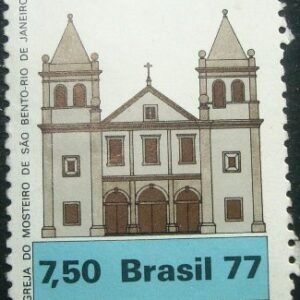 Selo Postal Comemorativo do Brasil de 1977 - C 1025 U