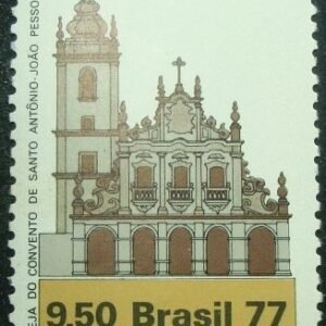 Selo Postal Comemorativo do Brasil de 1977 - C 1027 M