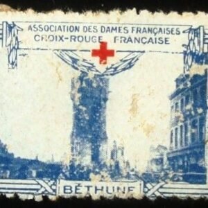 Selo CInderela da França de 1914 Bethune N