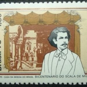 Selo postal do Brasil de 1978 A Fosca de Carlos Gomes - C 1029 N