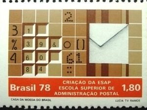 Selo comemorativo do Brasil de 1978 - C 1033 M