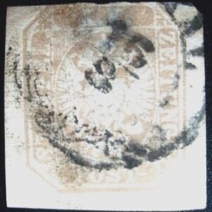 Selo postal da Áustria de 1863 Coat of arms 1