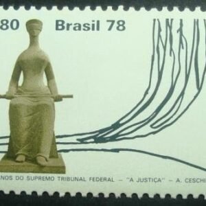Selo postal do Brasil de 1978 STF - C 1051 N