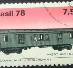 Selo postal comemorativo do Brasil de 1978 - C 1063 U