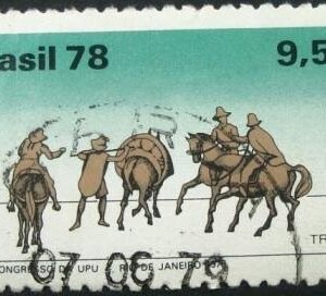 Selo postal comemorativo do Brasil de 1978 - C 1065 U