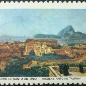 Selo postal do Brasil de 1978 Morro de Santo Antonio