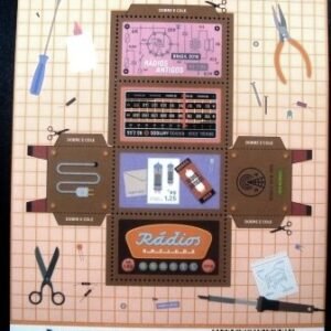 Bloco postal do Brasil de 2018 Rádios Antigos