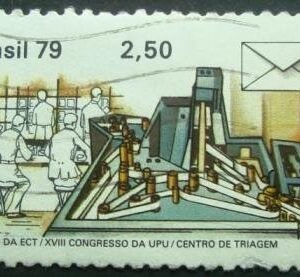 Selo postal comemorativo do Brasil de 1979 - C 1082 U